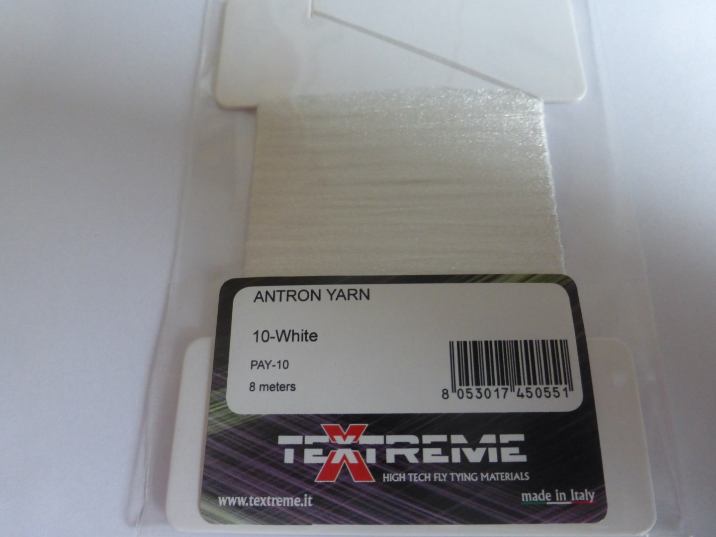 Antron Yarn White (card 10)